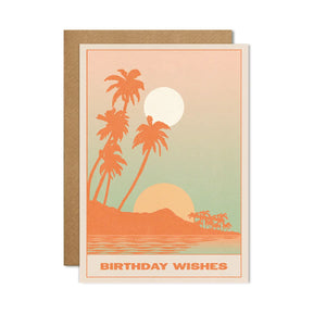 "BIRTHDAY WISHES" - GREETINGS CARD BY CAI & JO