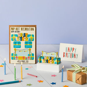 HAPPY BIRTHDAY PRESENTS BY THE POP OUT CARD COMPANY