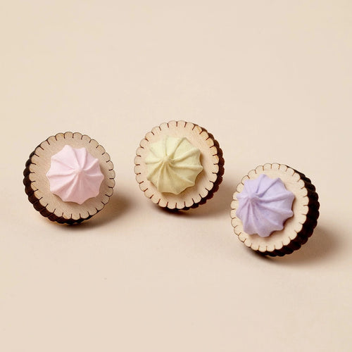 ICED GEM - BISCUIT PIN BADGE BY DUNKED