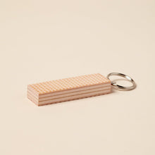 Load image into Gallery viewer, PINK WAFER - BISCUIT KEYRING BY DUNKED
