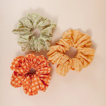 Load image into Gallery viewer, SET OF 3 COTTON SCRUNCHIES BY CAI &amp; JO
