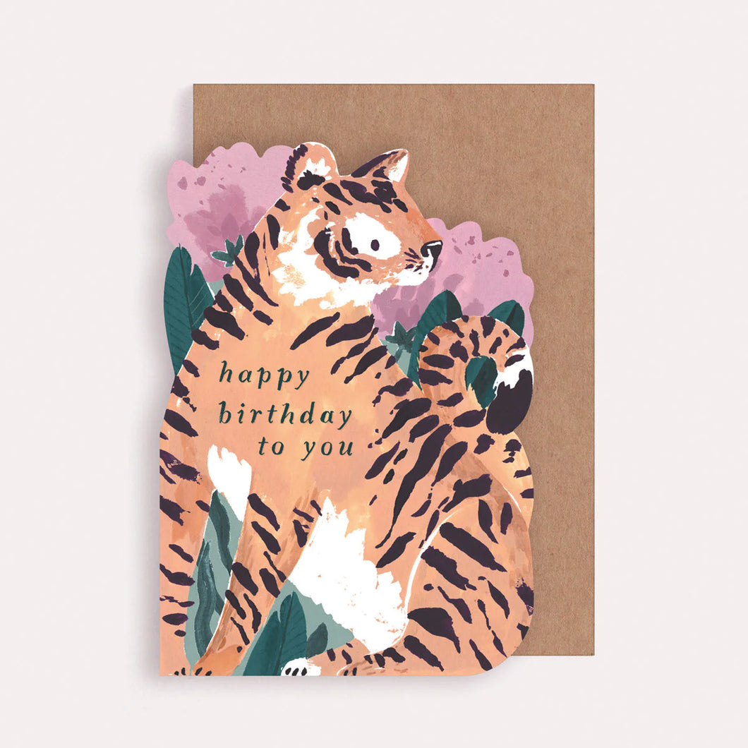 TIGER - BIRTHDAY CARD BY SISTER PAPER CO.