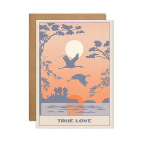 "TRUE LOVE" - GREETINGS CARD BY CAI & JO