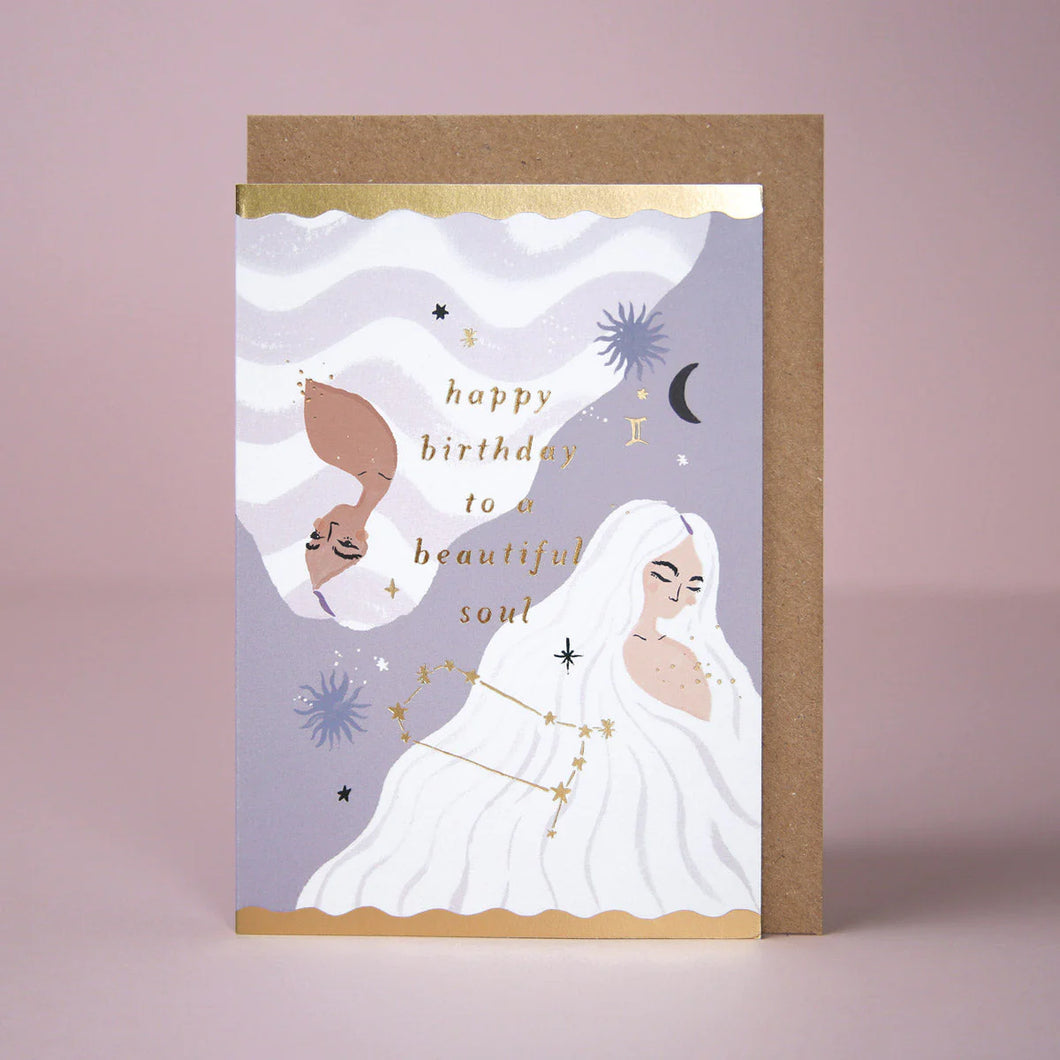 BEAUTIFUL SOUL - BIRTHDAY CARD BY SISTER PAPER CO.