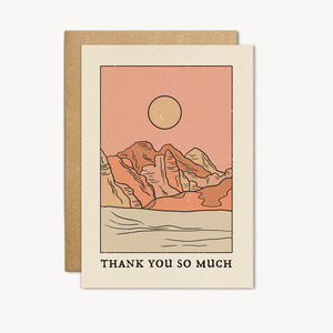 "THANK YOU SO MUCH" - GREETINGS CARD BY CAI & JO
