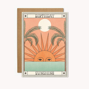 "BIRTHDAY SUNSHINE" - GREETINGS CARD BY CAI & JO