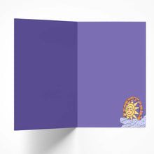 Load image into Gallery viewer, ANOTHER RIDE AROUND THE SUN - GREETINGS CARD BY EAT THE MOON
