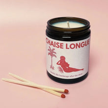 Load image into Gallery viewer, CHAISE LONGUE - SOY WAX CANDLE BY LES BOUJIES
