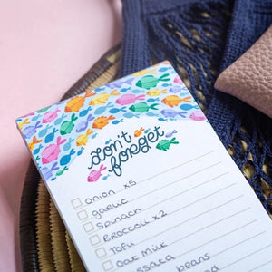DON'T FORGET - LIST NOTEPAD BY NYASSA HINDE