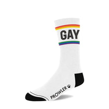 Load image into Gallery viewer, &quot;GAY&quot; SOCKS BY PROWLER (UK SIZE 7-11)
