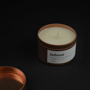 JUDAEAN - RICH & COMPLEX CANDLE IN A TIN BY KEYNVOR