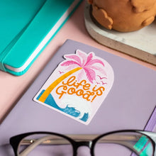 Load image into Gallery viewer, LIFE IS GOOD - STICKER BY NYASSA HINDE
