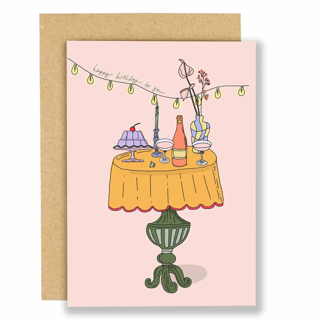LUXE VINTAGE - BIRTHDAY CARD BY EAT THE MOON