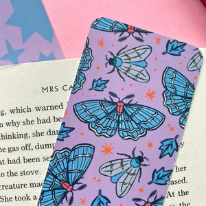 MAGICAL MOTHS BOOKMARK BY STACEY MCEVOY CAUNT