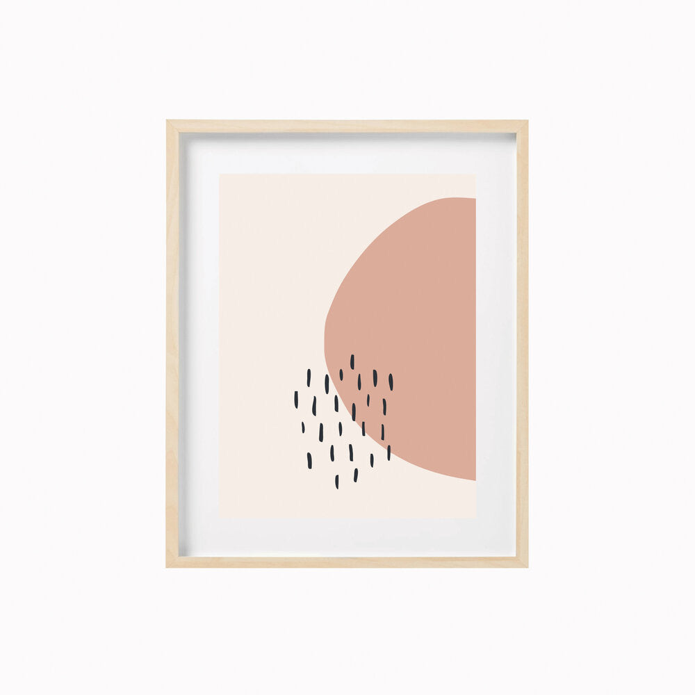 RAIN DROPS - A4 PRINT BY SCALET PAPERIE