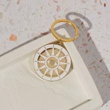 Load image into Gallery viewer, MATI - ENAMEL KEYRING BY CAI &amp; JO

