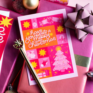 MERRY LITTLE CHRISTMAS - FESTIVE CARD BY NYASSA HINDE