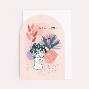"NEW HOME" - GREETINGS CARD BY SISTER PAPER CO.