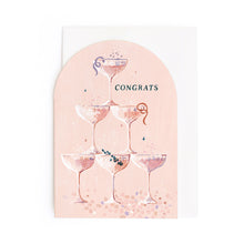 Load image into Gallery viewer, &quot;CONGRATS&quot; - GREETINGS CARD BY SISTER PAPER CO.
