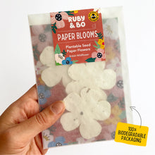 Load image into Gallery viewer, PAPER BLOOMS - PLANTABLE PAPER BEES BY RUBY &amp; BO
