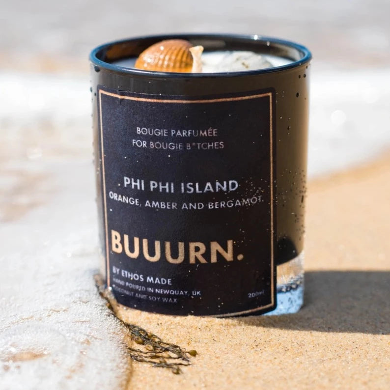 PHI PHI ISLAND - COCONUT & SOY WAX CANDLE BY ETHOS MADE