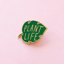 Load image into Gallery viewer, PLANT LIFE - HARD ENAMEL PIN BADGE BY OLD ENGLISH CO.
