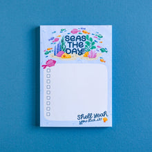 Load image into Gallery viewer, SEAS THE DAY - A6 NOTEPAD BY NYASSA HINDE

