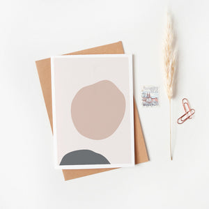 SHADE - BLANK GREETING CARD BY SCALET PAPERIE