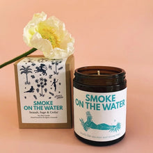 Load image into Gallery viewer, SMOKE ON THE WATER - SOY WAX CANDLE BY LES BOUJIES
