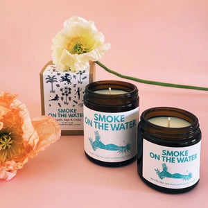 SMOKE ON THE WATER - SOY WAX CANDLE BY LES BOUJIES