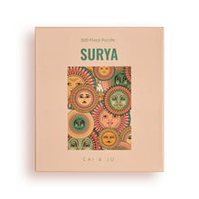 Load image into Gallery viewer, SURYA - 500 PIECE JIGSAW PUZZLE BY CAI &amp; JO
