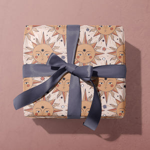 TAROT SUN - GIFT WRAP BY SISTER PAPER CO