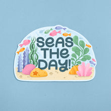 Load image into Gallery viewer, SEAS THE DAY - STICKER BY NYASSA HINDE
