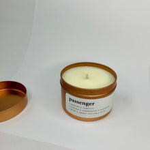 Load image into Gallery viewer, PASSENGER - SMOKEY &amp; RUGGED CANDLE IN A TIN BY KEYNVOR

